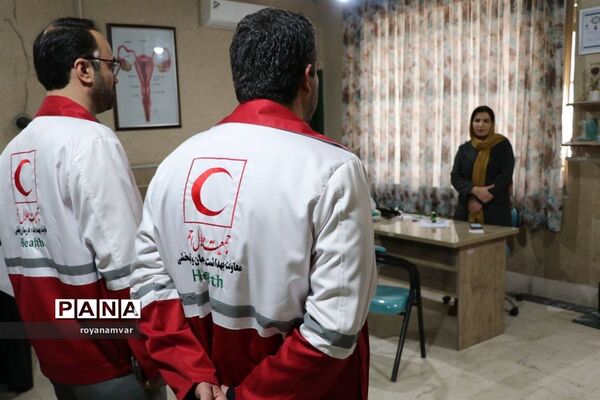 سفرمعاونت بهداشت، درمان وتوانبخشی جمعیت هلال جمهوری اسلامی ایران به خراسان شمالی
