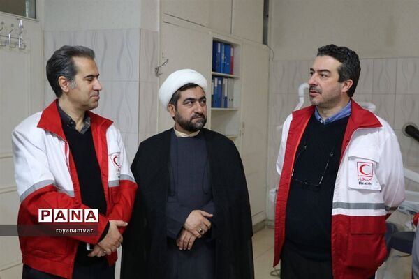 سفرمعاونت بهداشت، درمان وتوانبخشی جمعیت هلال جمهوری اسلامی ایران به خراسان شمالی