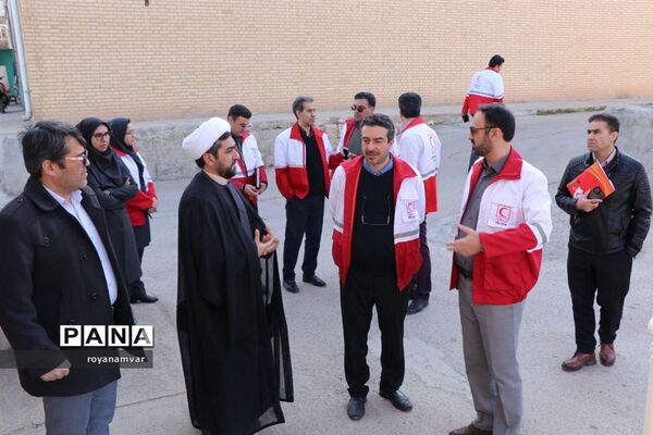 سفرمعاونت بهداشت، درمان وتوانبخشی جمعیت هلال جمهوری اسلامی ایران به خراسان شمالی
