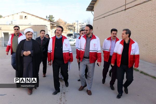 سفرمعاونت بهداشت، درمان وتوانبخشی جمعیت هلال جمهوری اسلامی ایران به خراسان شمالی
