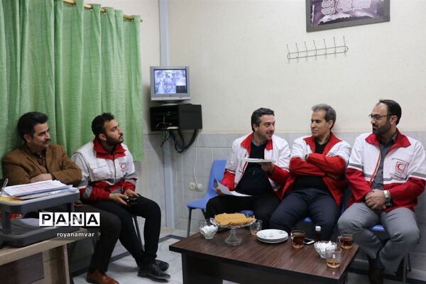 سفرمعاونت بهداشت، درمان وتوانبخشی جمعیت هلال جمهوری اسلامی ایران به خراسان شمالی