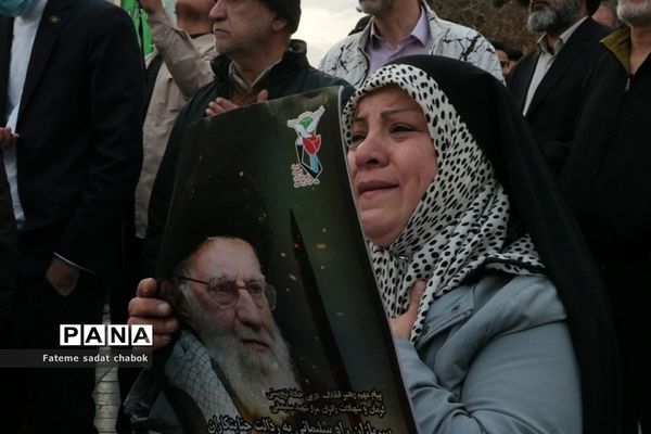 تشییع  شهدای حادثه تروریستی کرمان در مشهد مقدس