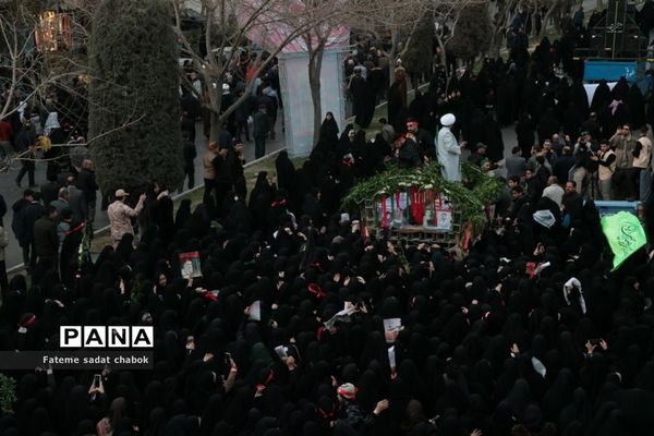 تشییع  شهدای حادثه تروریستی کرمان در مشهد مقدس