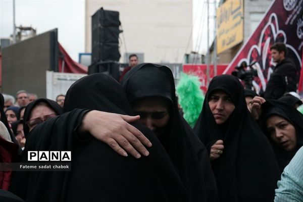 تشییع  شهدای حادثه تروریستی کرمان در مشهد مقدس