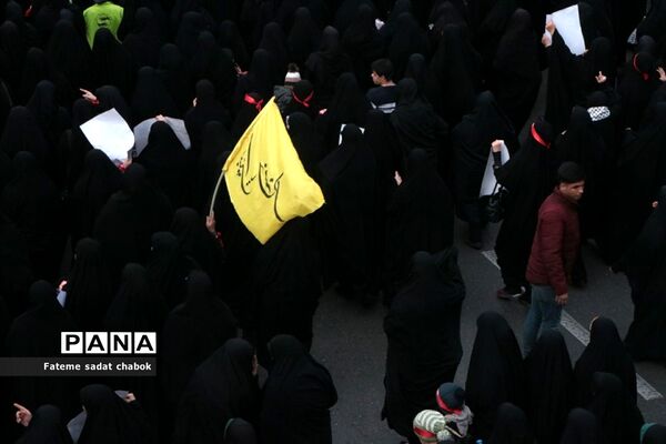تشییع  شهدای حادثه تروریستی کرمان در مشهد مقدس