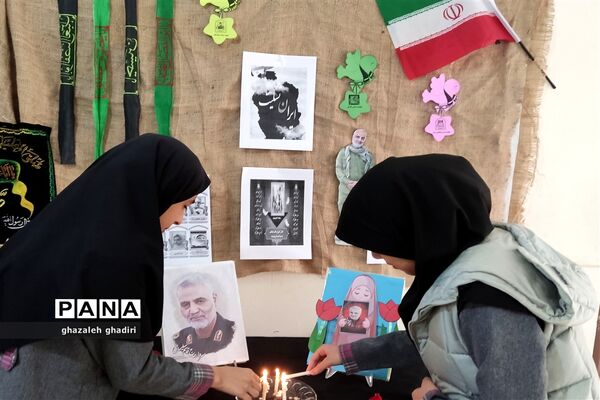 یادواره‌ی شهدای دانش‌آموزی حادثه تروریستی کرمان