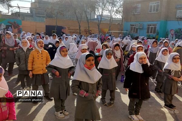 یادواره‌ی شهدای دانش‌آموزی حادثه تروریستی کرمان