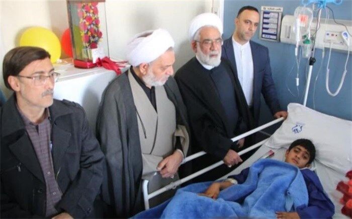دیدار رئیس دیوان عالی کشور با مجروحان حادثه تروریستی کرمان