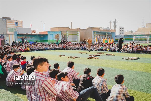 طرح شهید طوقانی در  مدارس امیدیه