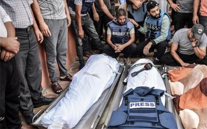 شمار شهدای خبرنگار در جنگ غزه به ۱۱۰ تن رسید