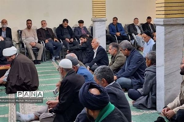 آیین بزرگداشت شهدای حمله تروریستی کرمان در فشافویه