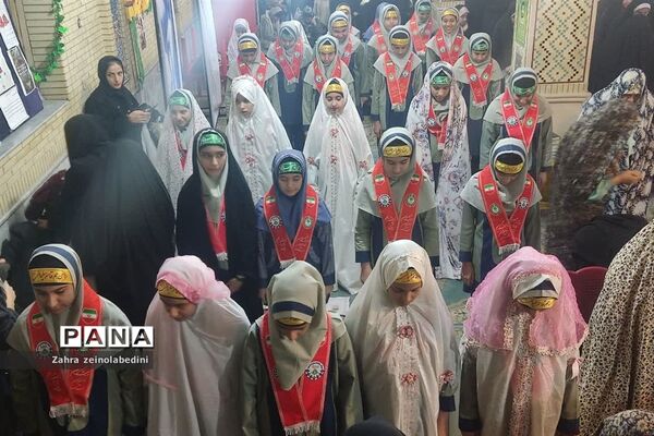 گرامیداشت شهدای دانش‌آموز کرمان در مسجد امام سجاد ناحیه ۱