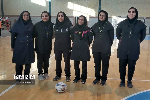 مسابقات فوتسال دانش‌آموزان دختر بافق