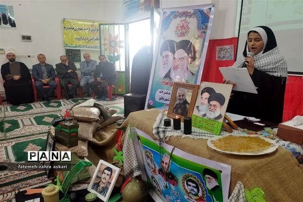 یادواره شهدای حادثه کرمان و شهدای خاص دبیرستان بی بی شهربانو گلوگاه