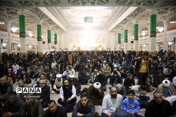 گرامیداشت  سالگرد شهدای حادثه هواپیمای اوکراینی در حرم حضرت معصومه(س)