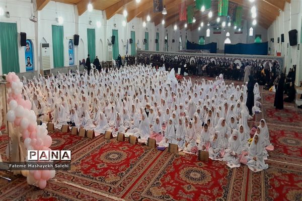 جشن تکلیف ۶۰۰فرشته زمینی در شهرستان نور