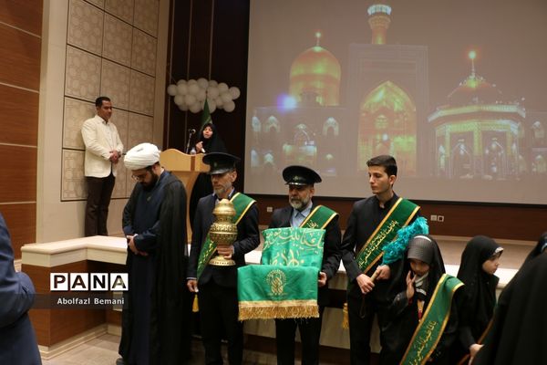 آیین تجلیل از معلمان جهادی و یاوران رضوی مقطع ابتدایی استان قم-2