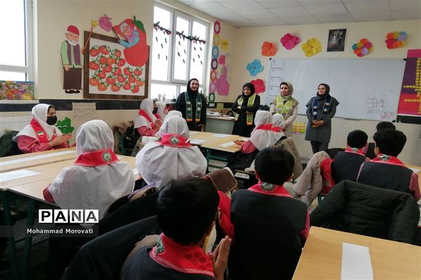 حضور مربیان پیشتاز در مدارس