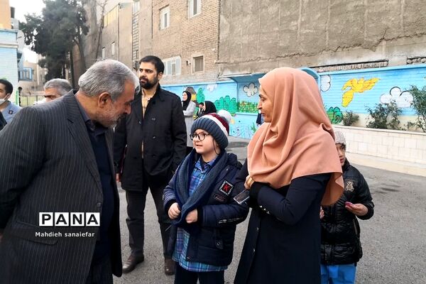 دیدار دوستانه نماینده مجلس شورای اسلامی با دانش‌آموزان اوتیسم آموزشگاه ترنم ناحیه دو شهرری