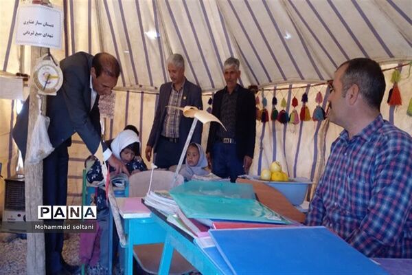 بازدید از 135 آموزشگاه عشایری با حضور سرگروه‌های آموزش و پرورشی عشایر فارس