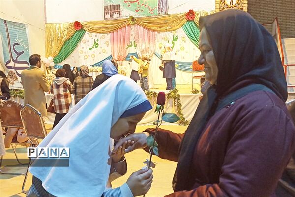 جشن اعیاد ماه رجب در مدارس شهرستان آباده