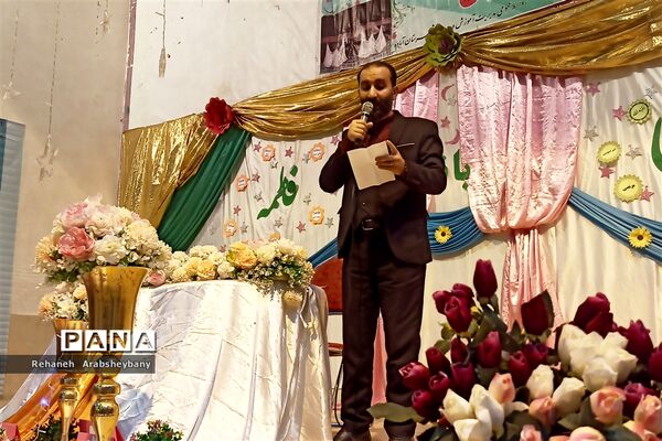 جشن اعیاد ماه رجب در مدارس شهرستان آباده
