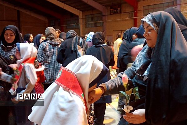 جشن اعیاد ماه رجب در مدارس شهرستان آباده