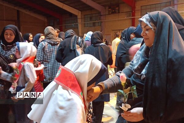 جشن اعیاد ماه رجب در مدارس شهرستان آباده