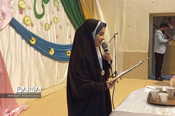 جشن اعیاد ماه رجب در مدارس شهرستان آباده