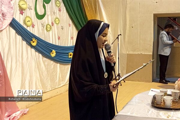 جشن اعیاد ماه رجب در مدارس شهرستان آباده