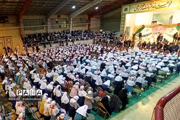 جشن اعیاد ماه رجب در مدارس شهرستان آباده