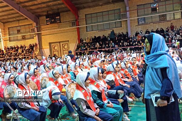 جشن اعیاد ماه رجب در مدارس شهرستان آباده