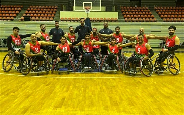 پیروزی تیم ملی بسکتبال با ویلچر مردان ایران مقابل ژاپن
