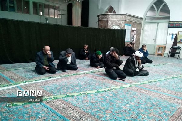 برگزاری مراسم شام شهادت امام هادی (ع) درشهرستان خلیل آباد