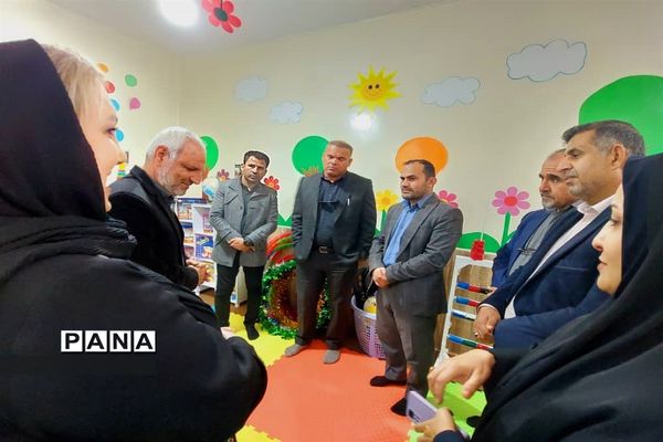 افتتاحیه اولین اتاق بازی و یادگیری در شهرستان امیدیه
