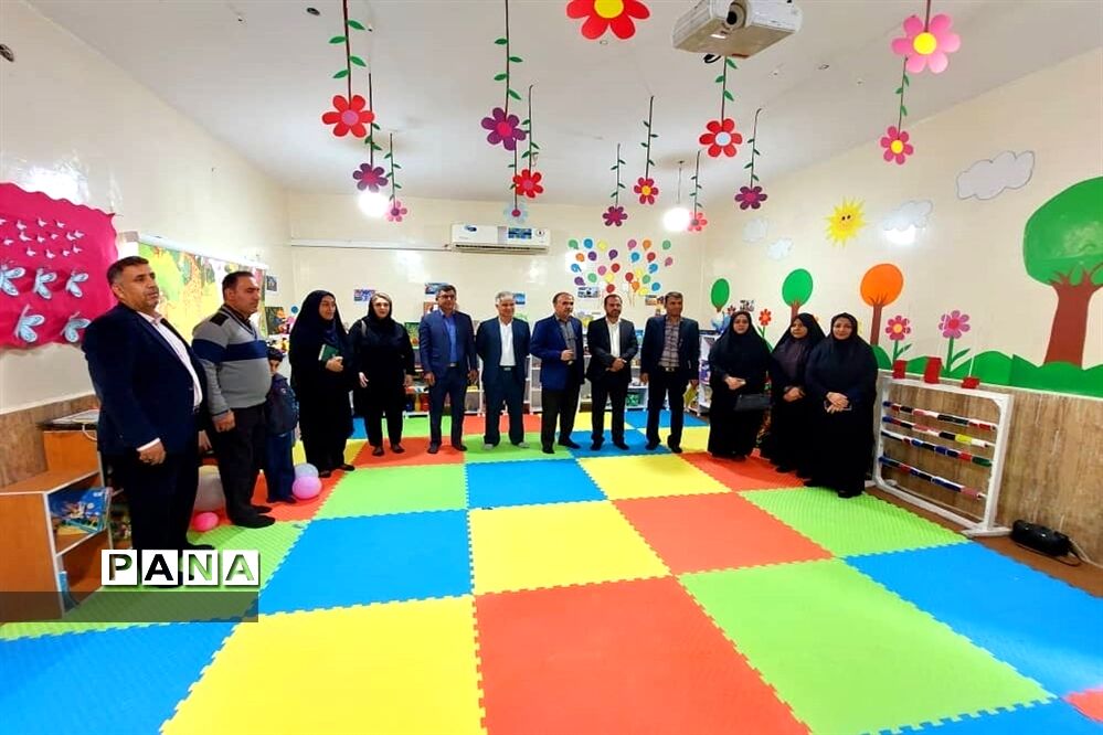 افتتاحیه اولین اتاق بازی و یادگیری در شهرستان امیدیه