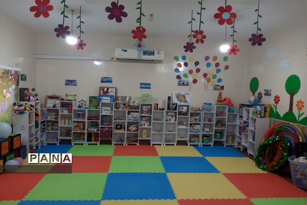 افتتاحیه اولین اتاق بازی و یادگیری در شهرستان امیدیه