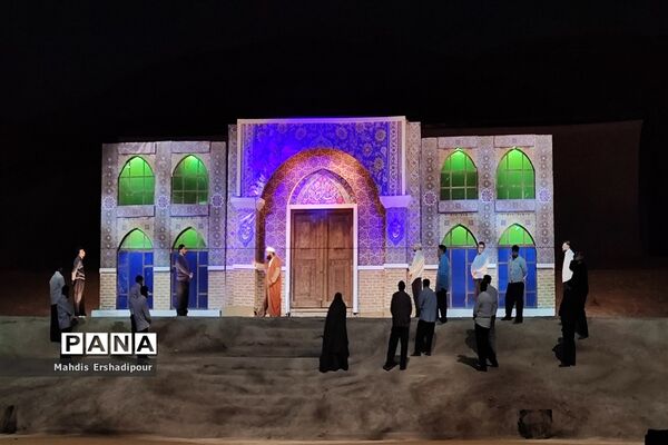 برگزاری نمایش شهید القدس  در بوستان ولایت تهران