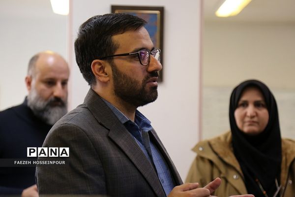 بازدید مأمورین و رابطین سازمان دانش‌آموزی شهرستان‌های استان تهران از تحریریه خبرگزاری پانا