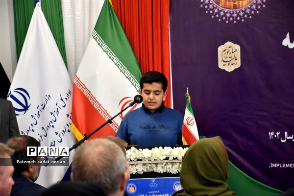 افتتاح مدرسه ۱۲ کلاسه کاظمیه مشهد