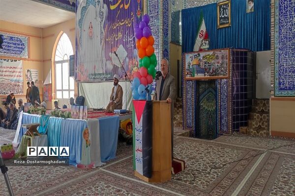 آیین جشن فرشته‌ها در مصلی امام خامنه‌ای(مدظله العالی) شهرستان شیروان