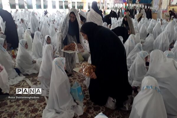 آیین جشن فرشته‌ها در مصلی امام خامنه‌ای(مدظله العالی) شهرستان شیروان