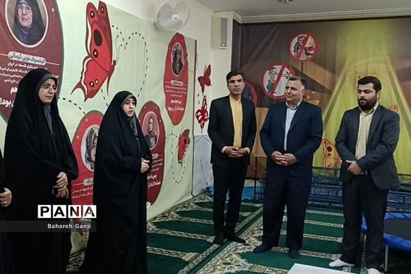 افتتاح کتابخانه دبستان فاطمه الزهرای نیشابور