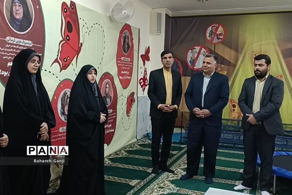 افتتاح کتابخانه دبستان فاطمه الزهرای نیشابور