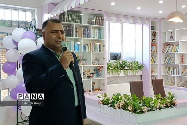 افتتاح کتابخانه دبستان فاطمه الزهرای نیشابور