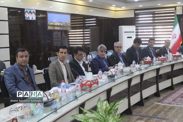 جلسه ستاد امتحانات و حفاظت آزمون در بوشهر