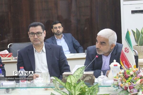 جلسه ستاد امتحانات و حفاظت آزمون در بوشهر