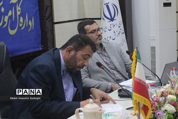 جلسه ستاد امتحانات و حفاظت آزمون در بوشهر