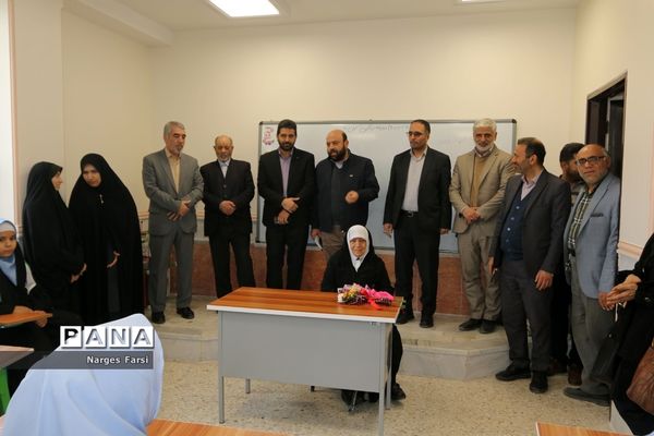 افتتاح طرح توسعه 3 کلاسه دبستان برکت محمود‌آباد قم