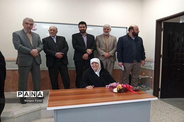 افتتاح طرح توسعه 3 کلاسه دبستان برکت محمود‌آباد قم